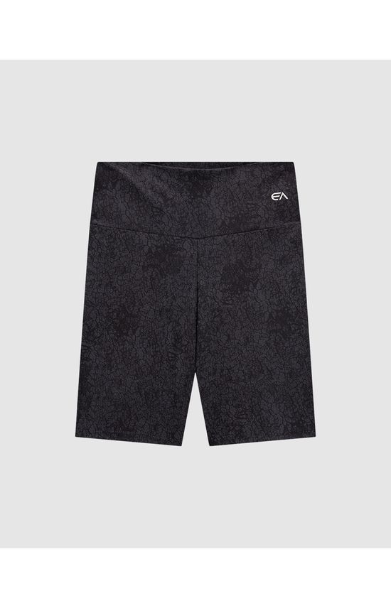Shorts Feminino Estampado Bolso Costas Em Malha Com Dry - ENFIM