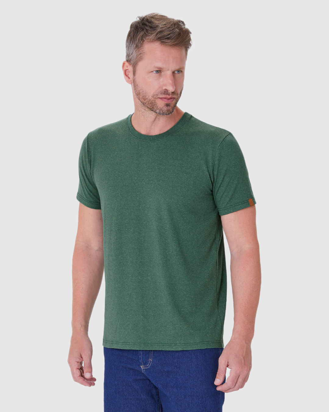 Camiseta Movimento Masculina Decote Redondo Em Malha Anti Odor - Imagem 21