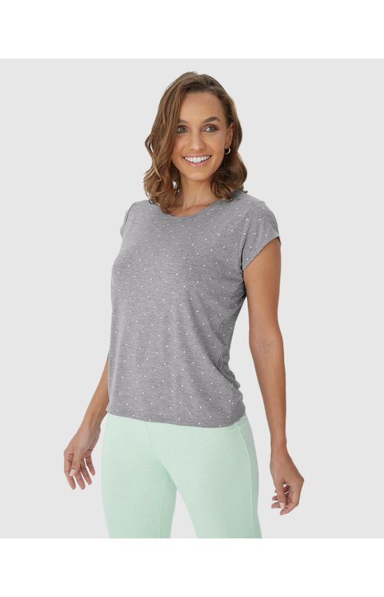 Blusa Feminina De Pijama Em Malha Viscose Stretch