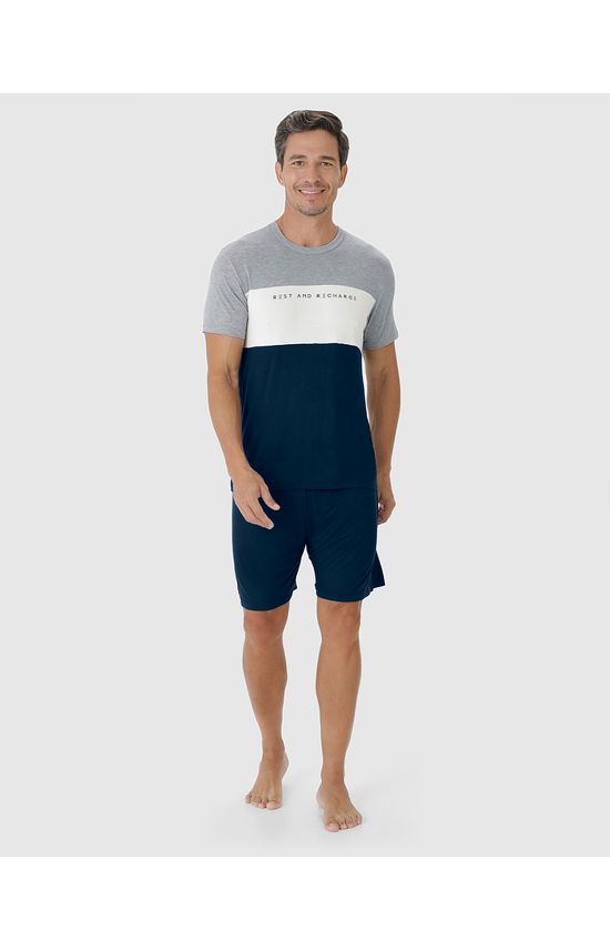 Pijama Masculino Rest And Recharge Em Viscose Stretch