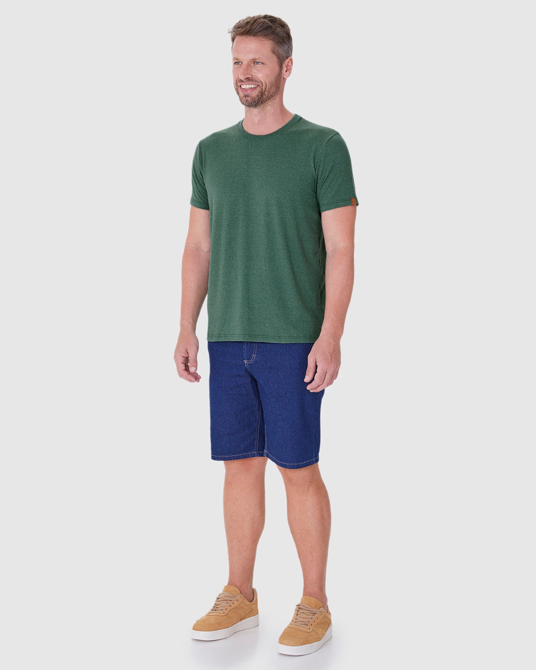 Camiseta Movimento Masculina Decote Redondo Em Malha Anti Odor - Imagem 22