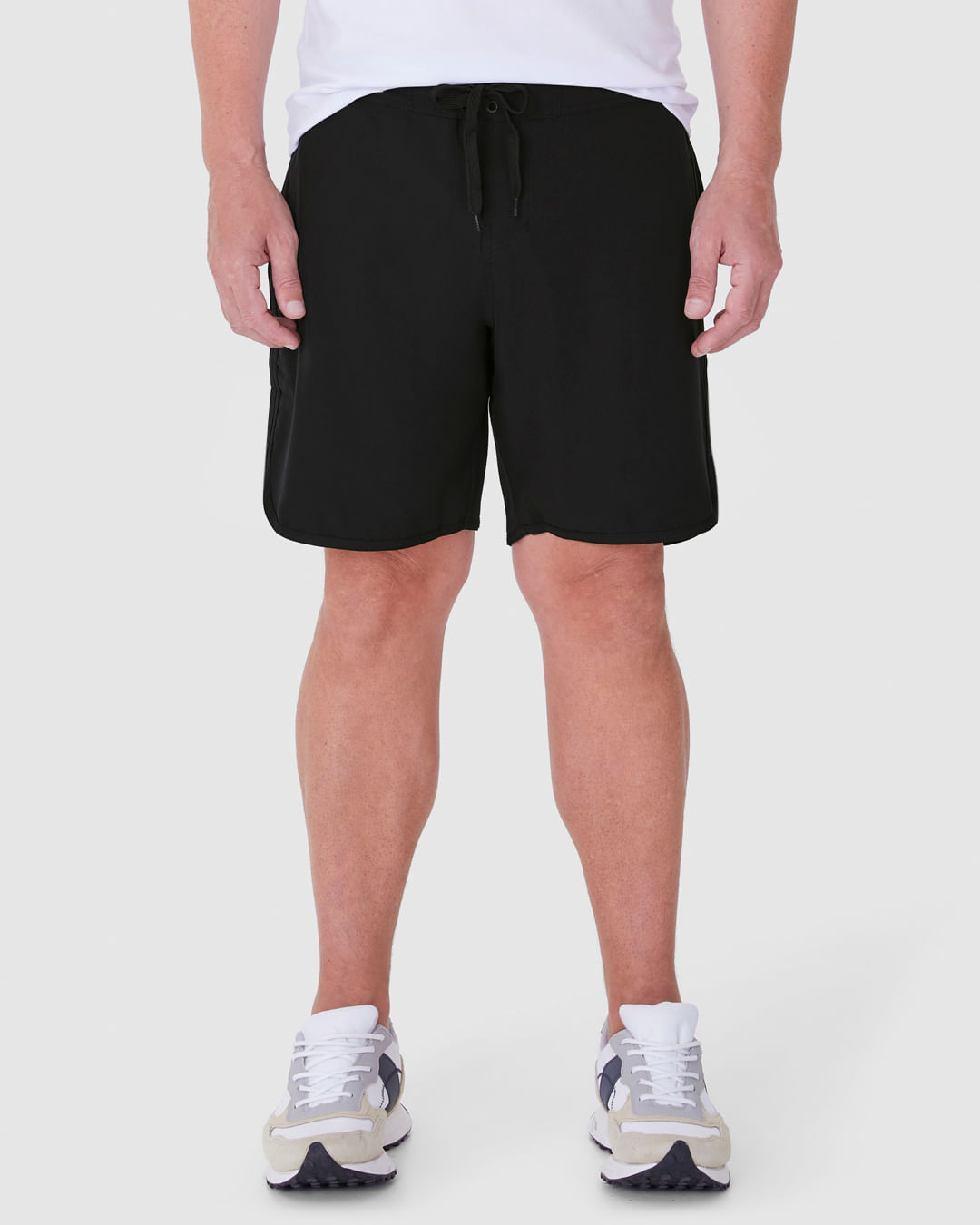 Bermuda Masculina Comfort Em Microfibra Com Elastano - Imagem 19