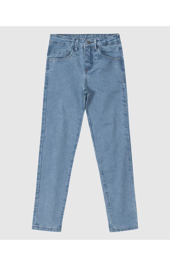Calça Menino Skinny Em Jeans Elastano Carinhoso
