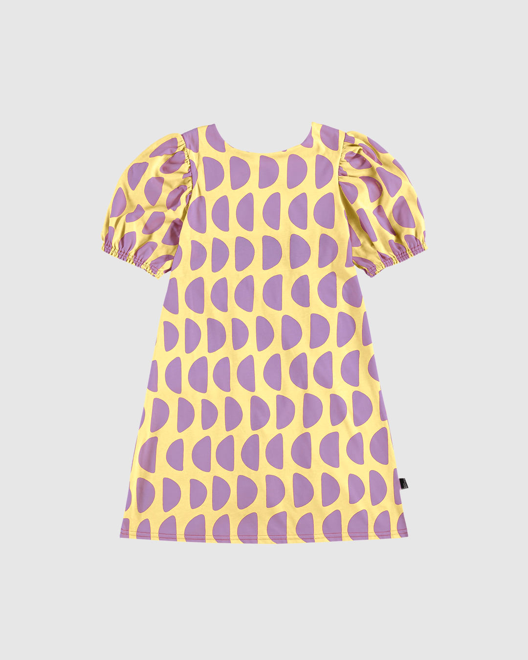 Vestido Infantil Midi Reto Estampa Abstrata Em Algodão Malwee Kids