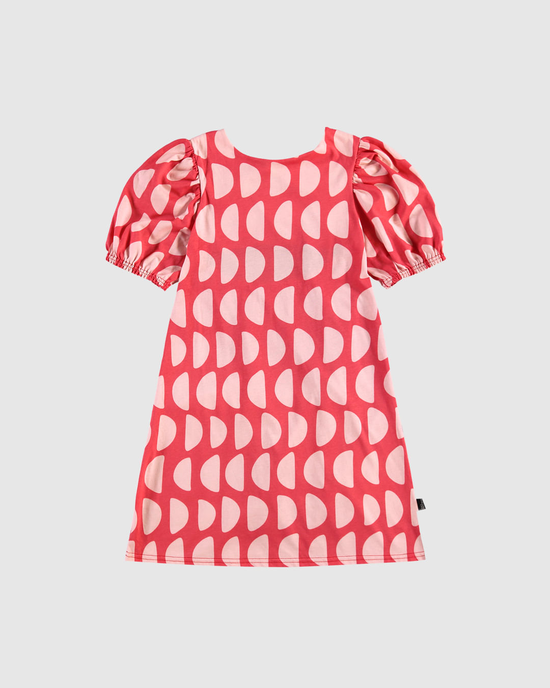 Vestido Infantil Midi Reto Estampa Abstrata Em Algodão Malwee Kids - Imagem 29