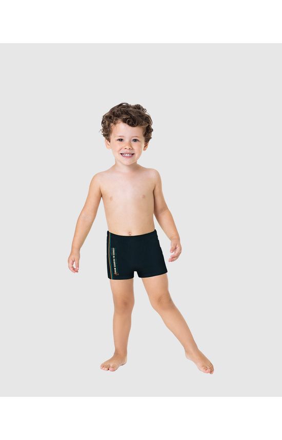 Sunga Boxer Infantil Menino Em Malha UV50+ Malwee Kids