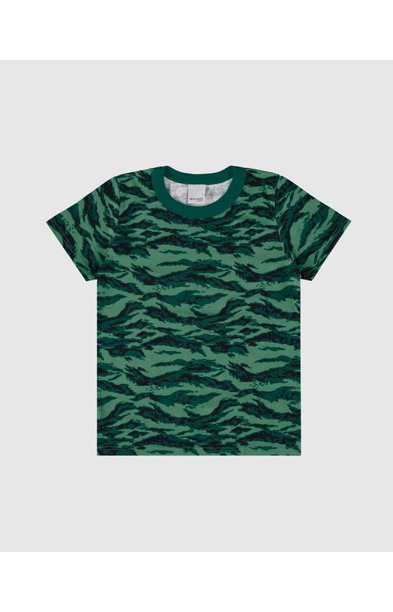 Camiseta Infantil Menino Estampada Em Algodão Malwee Kids