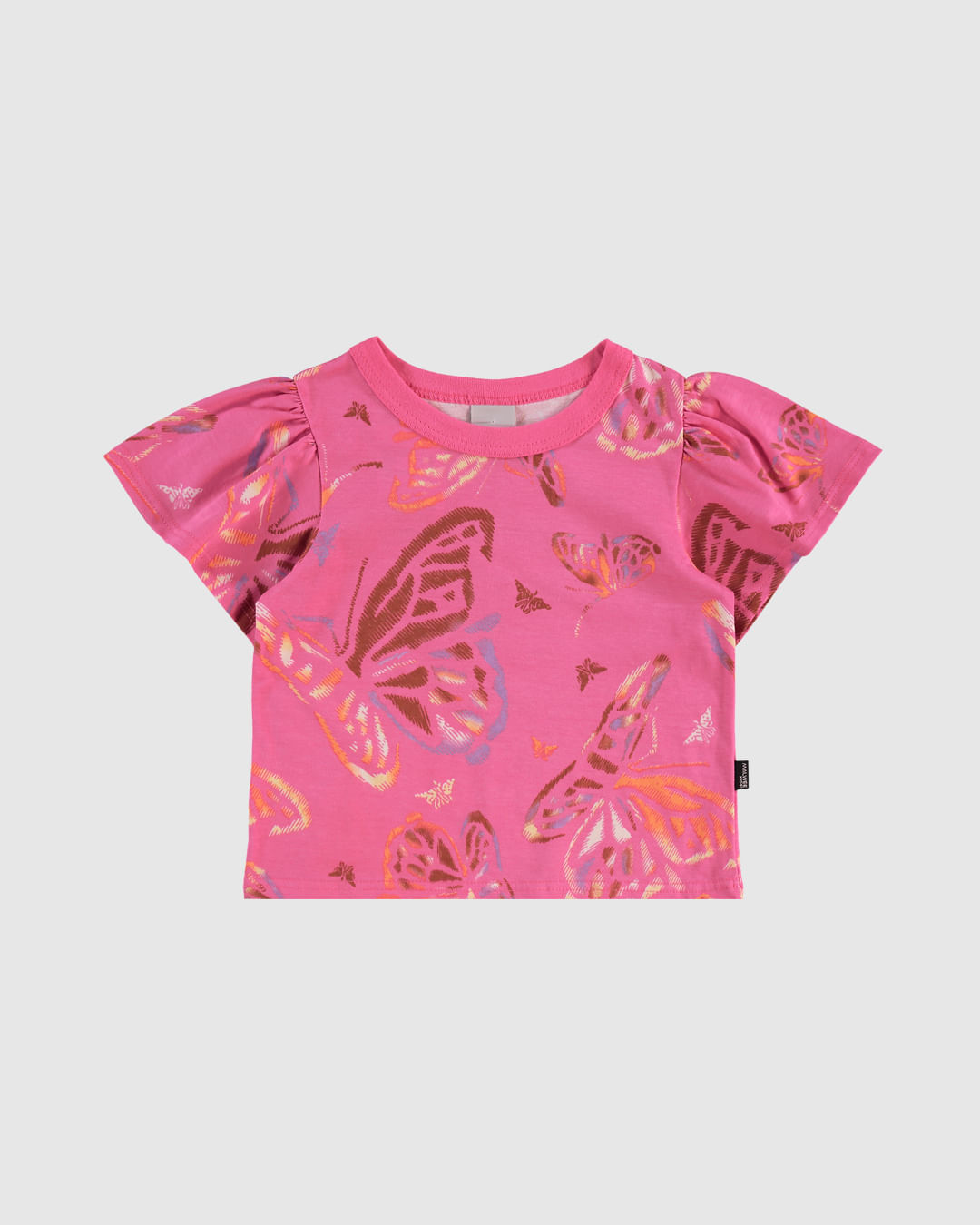 Blusa Infantil Menina Ampla Estampada Em Algodão Malwee Kids - Imagem 5