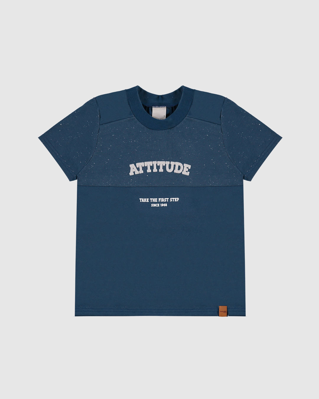 Camiseta Infantil Menino Estampa Attitude Aveludada Em Algodão Malwee Kids - Imagem 6