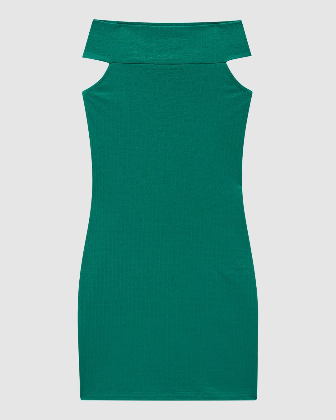 Vestido Justo Feminino Decote Ombro A Ombro Em Malha Texturizada - ENFIM - Imagem 2