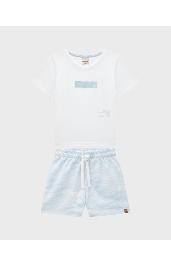 Conjunto Menino Camiseta Legacy For The Future Em Algodão - Carinhoso