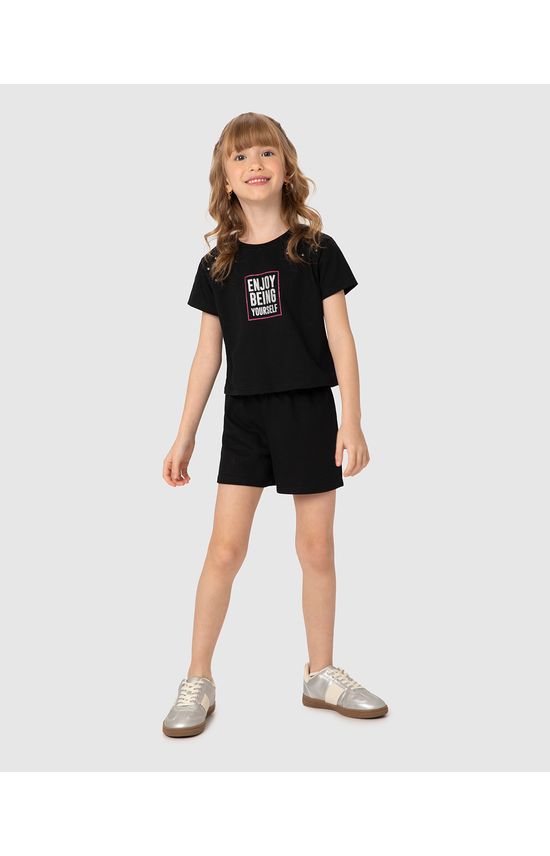 Conjunto Infantil Menina Enjoy Being Yourself Malwee Kids