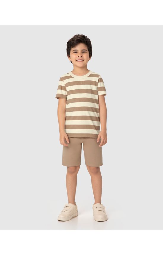 Camiseta Infantil Menino Estampada Em Algodão Malwee Kids