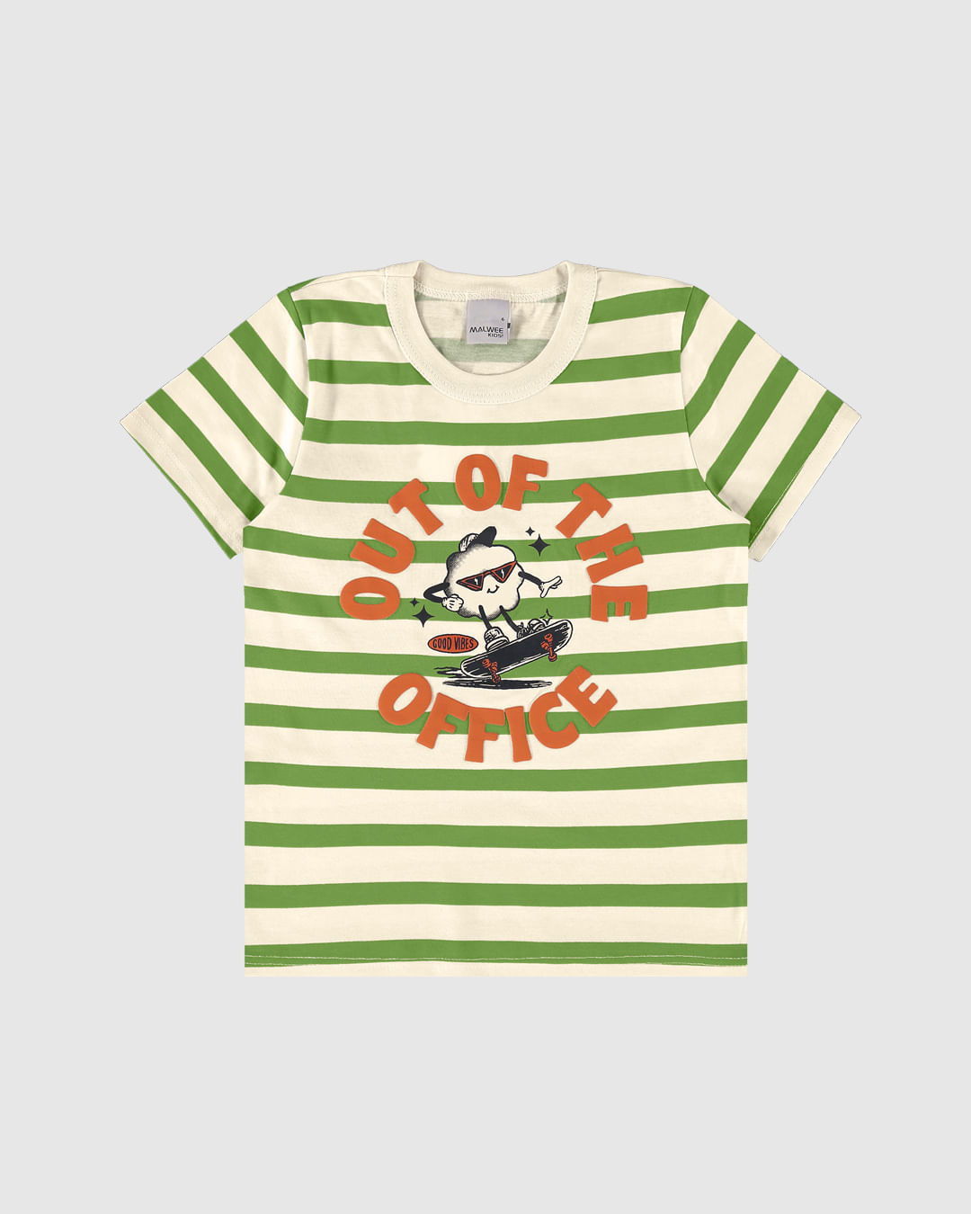 Camiseta Infantil Menino Listrada Out Of The Office Em Algodão Malwee Kids - Imagem 15