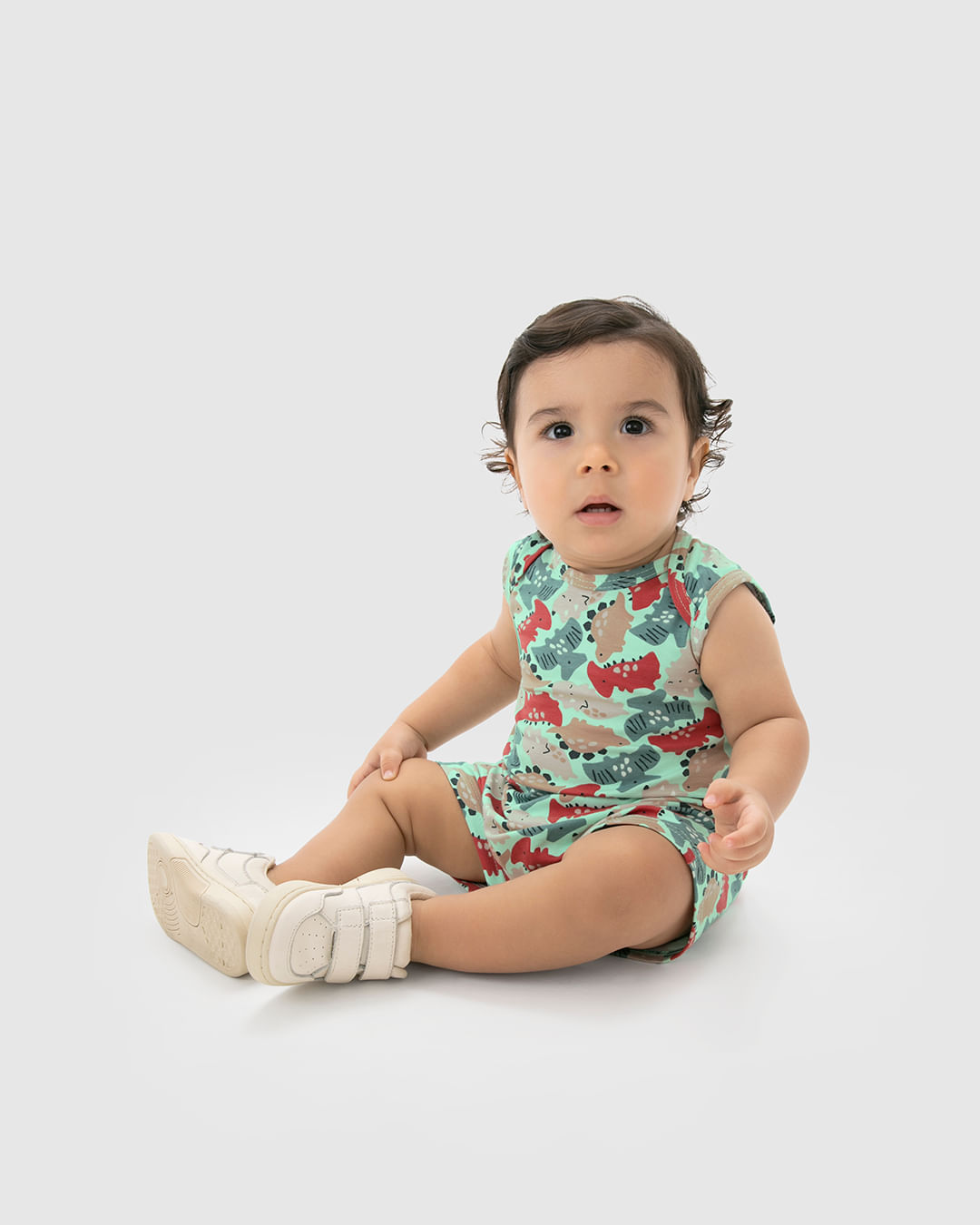 Macaquinho Infantil Menino Estampado Em Algodão Malwee Kids - Imagem 3