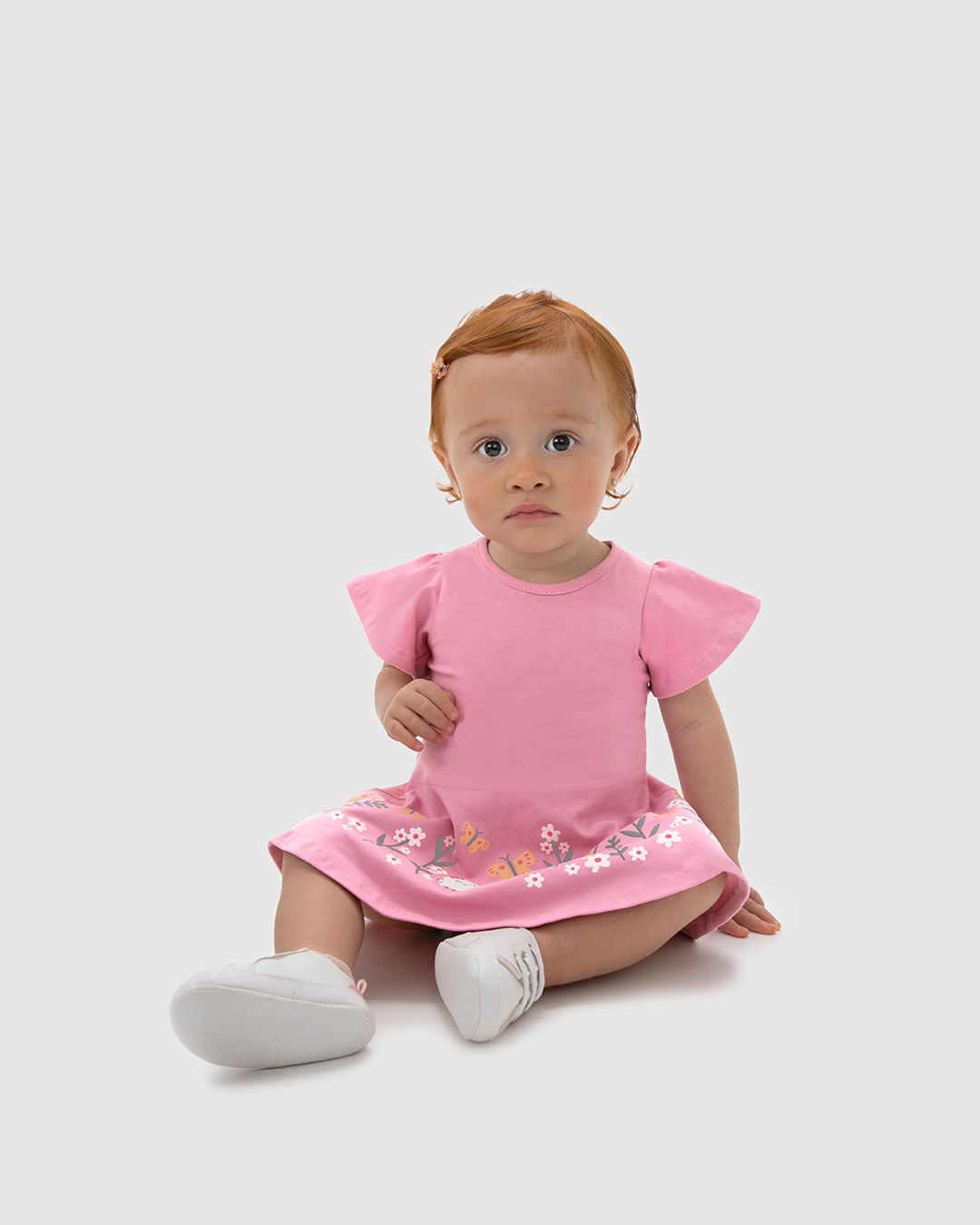 Vestido Infantil Body Com Estampa Em Algodão Malwee Kids - Imagem 3