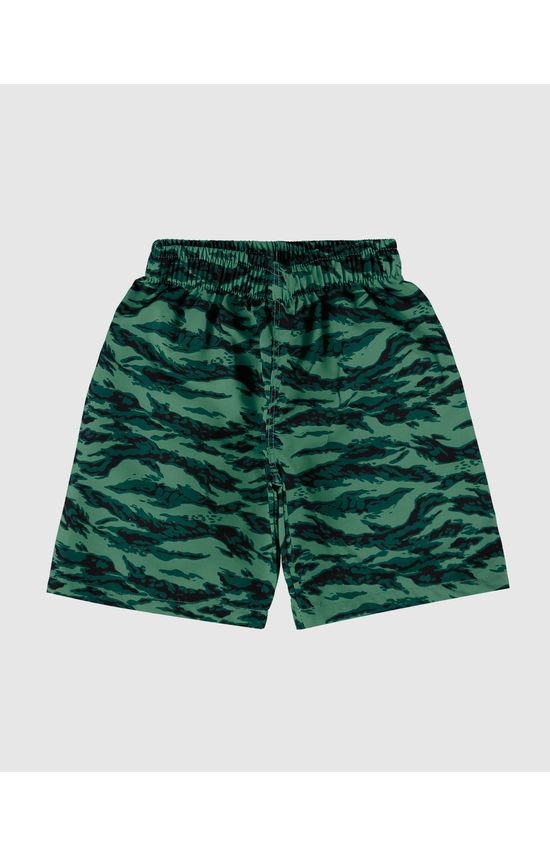 Bermuda Infantil Menino Estampada Em Microfibra Malwee Kids
