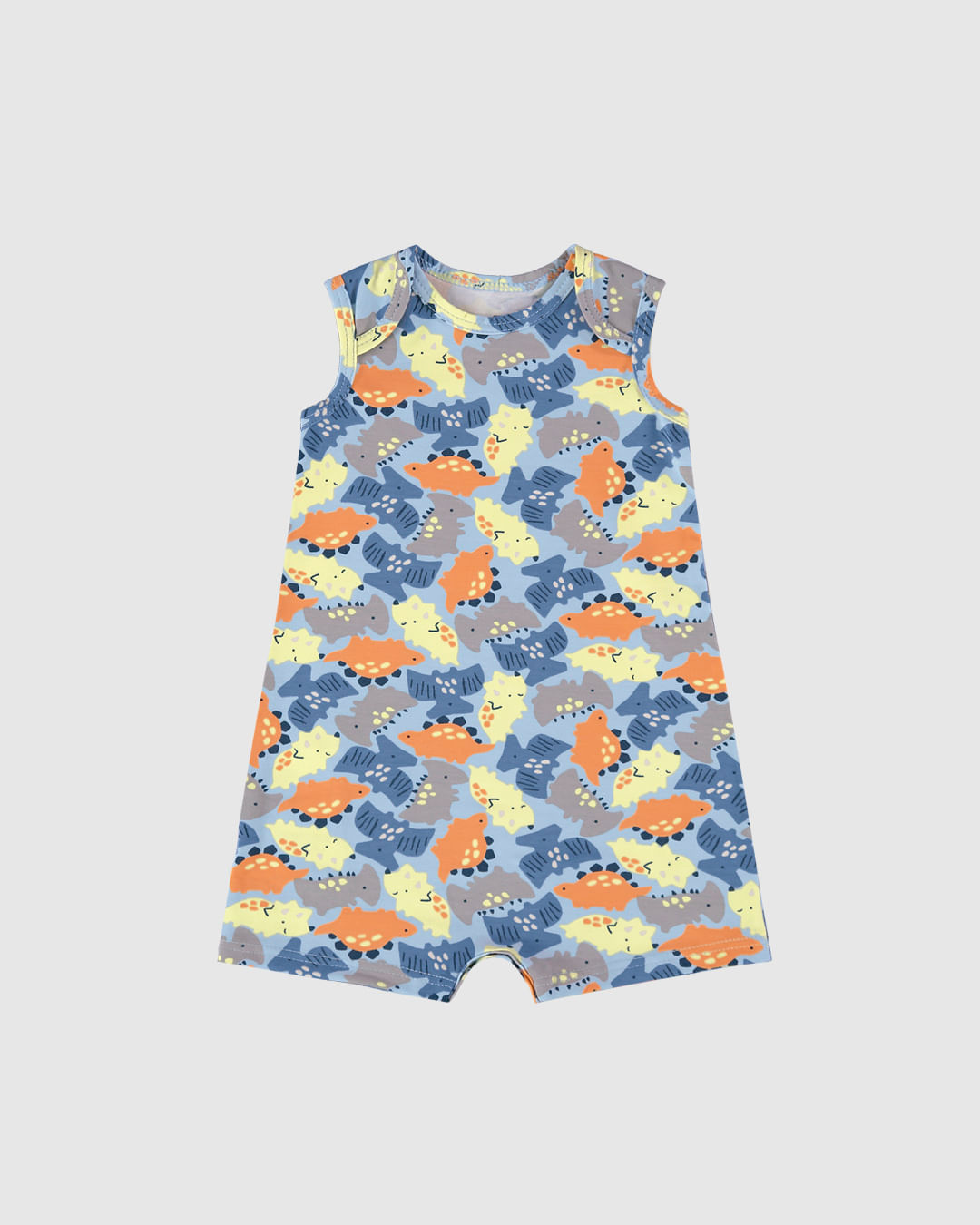 Macaquinho Infantil Menino Estampado Em Algodão Malwee Kids