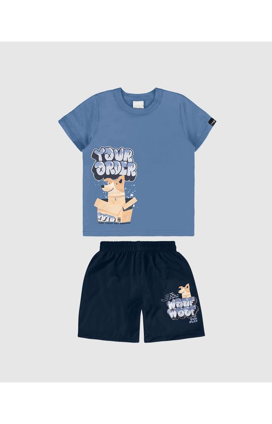 Conjunto Infantil Menino Your Order Has Arrived Malwee Kids