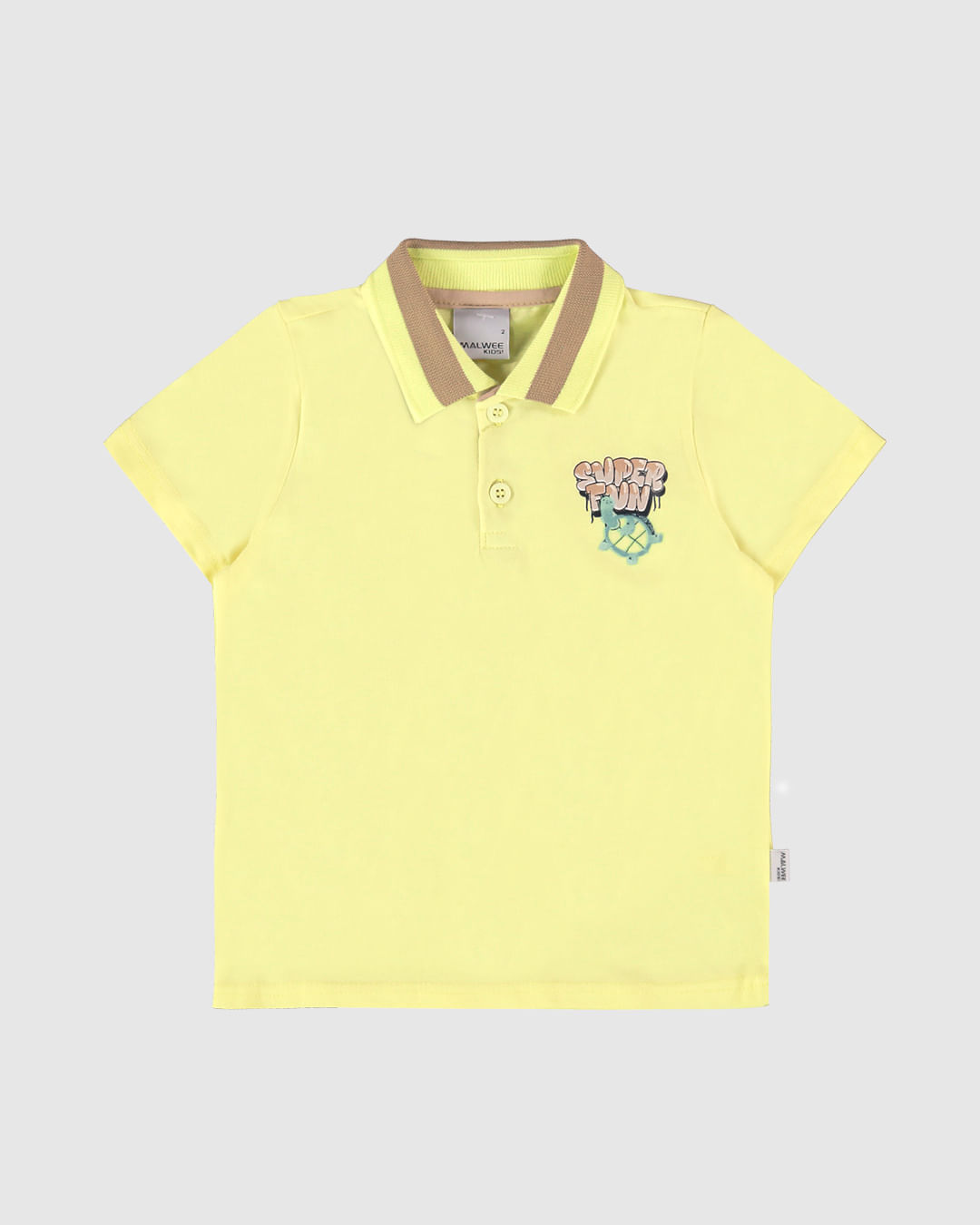 Camisa Polo Infantil Menino Super Fun Em Algodão Malwee Kids - Imagem 6
