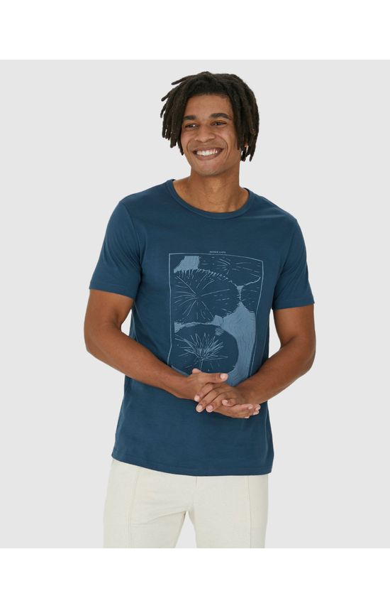 Camiseta Masculina Mother Earth Em Algodão