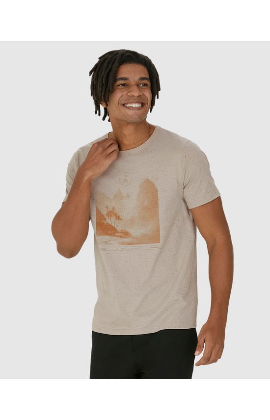 Camiseta Masculina The Best Place Em Malha Botonê