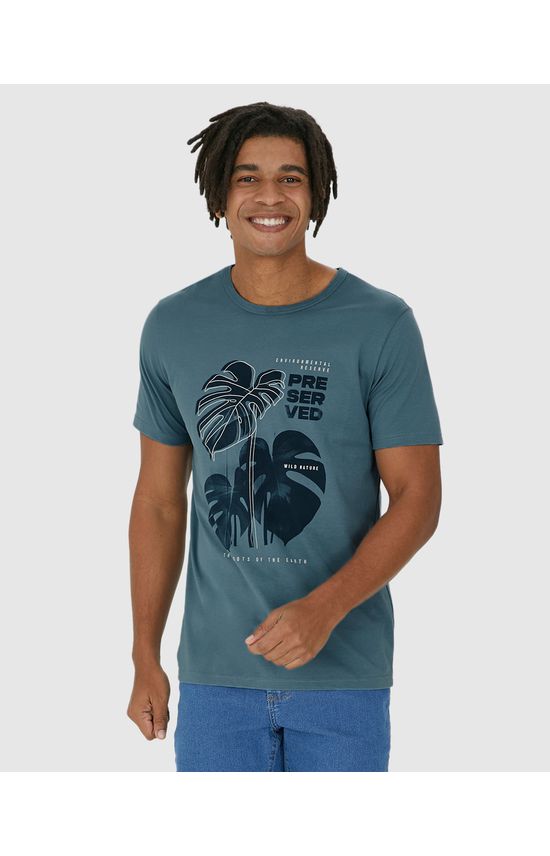 Camiseta Masculina The Roots Of The Earth Em Algodão