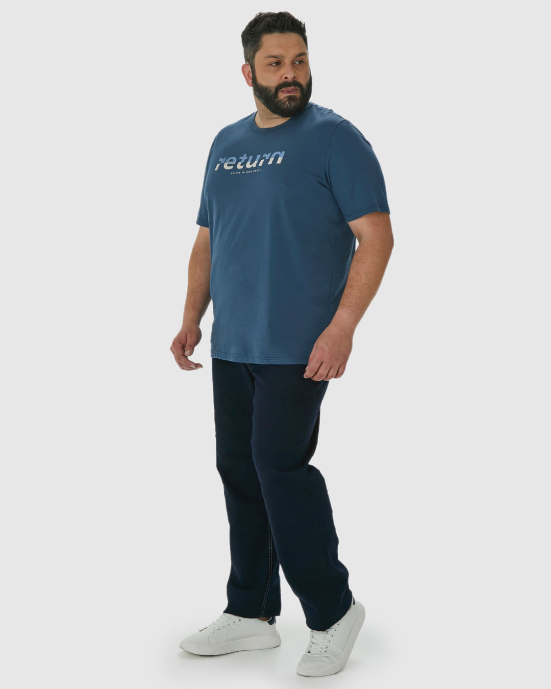 Camiseta Masculina Plus Size Return To Your Roots Em Algodão - Imagem 22