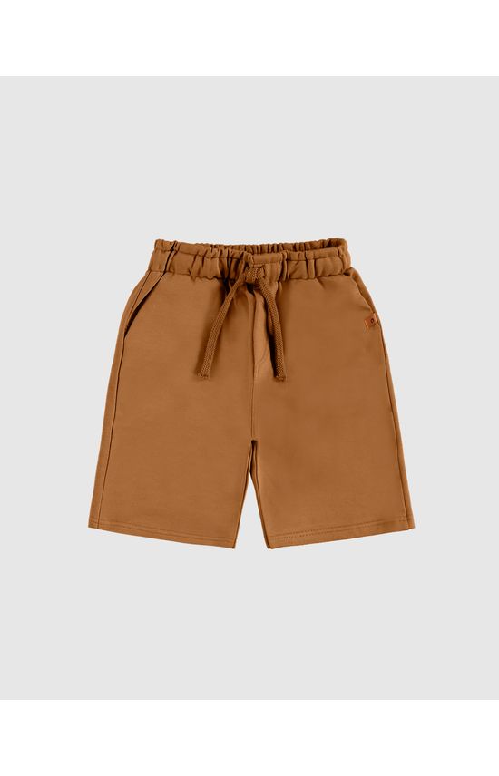 Bermuda Menino Comfort Em Moletom Stretch - Carinhoso