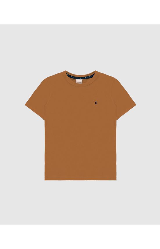 Camiseta Menino Manga Curta Em Algodão - Carinhoso