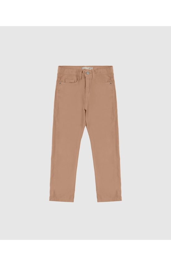 Calça Infantil Menino Skinny Cintura Média Sarja Com Elastano Malwee Kids