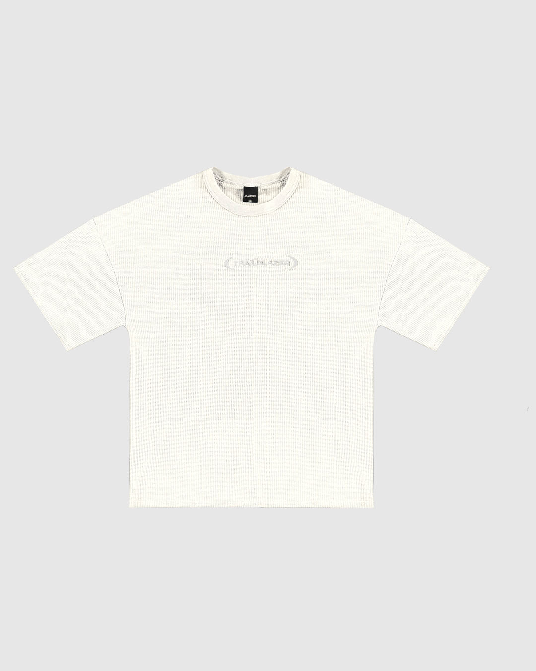 Camiseta Menino Oversized Bordado Frontal Em Malha Texturizada Malwee Kids - Imagem 2