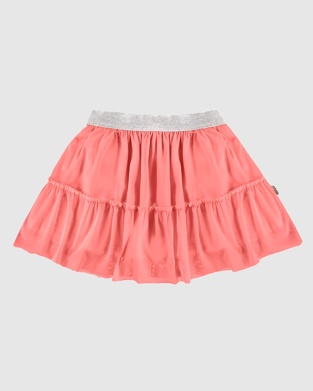 Saia Infantil Curta Rodada em Tule Stretch Malwee Kids