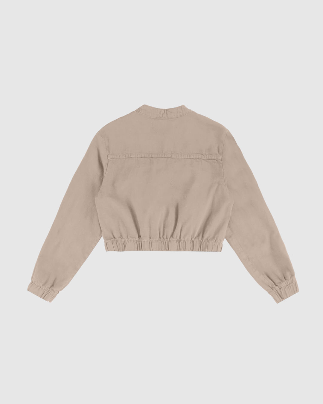 Jaqueta Infantil Feminina Bomber com Botões Frontais em Sarja Malwee Kids - Imagem 4