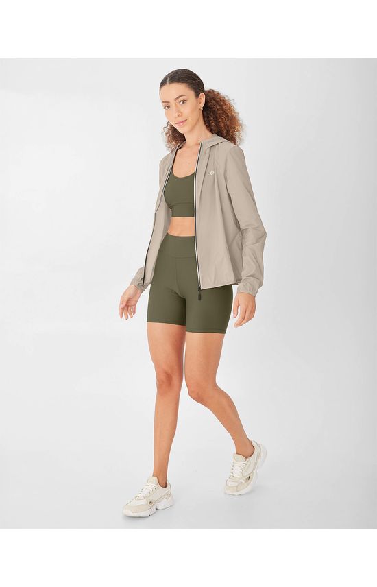 Shorts Justo Feminino Bolso Costas Em Malha Dry - ENFIM