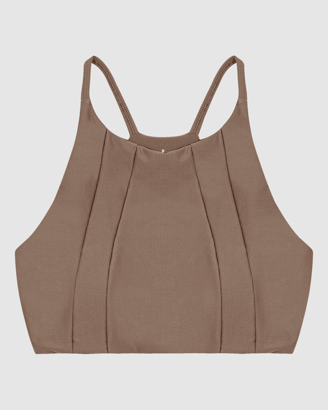 Top Halter Neck Esportivo Em Malha Texturizada Stretch - ENFIM - Imagem 5