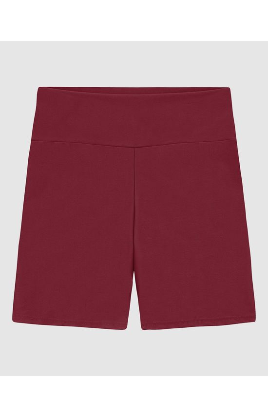Shorts Justo Feminino Bolso Costas Em Malha Dry - ENFIM