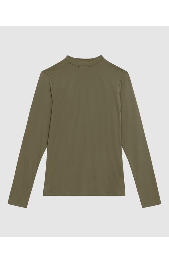 Camiseta Masculina Manga Longa Malha Com Proteção UV50+ - ENFIM