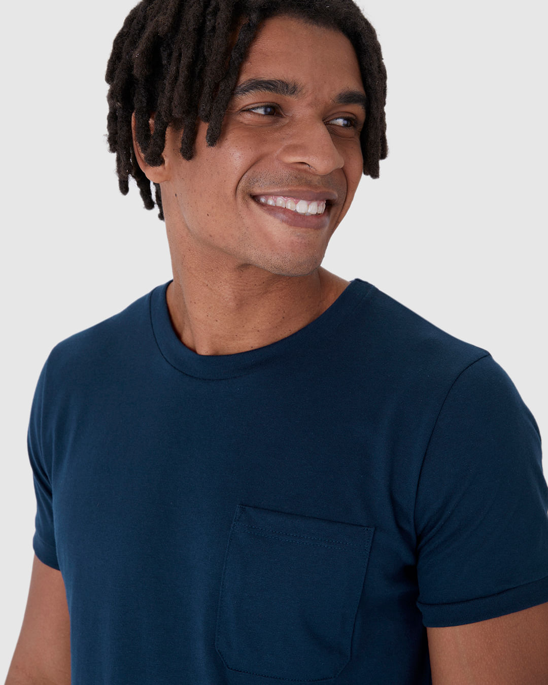 Camiseta Abraço Masculina Bolso Frontal Em Malha Comfy Touch - Imagem 23