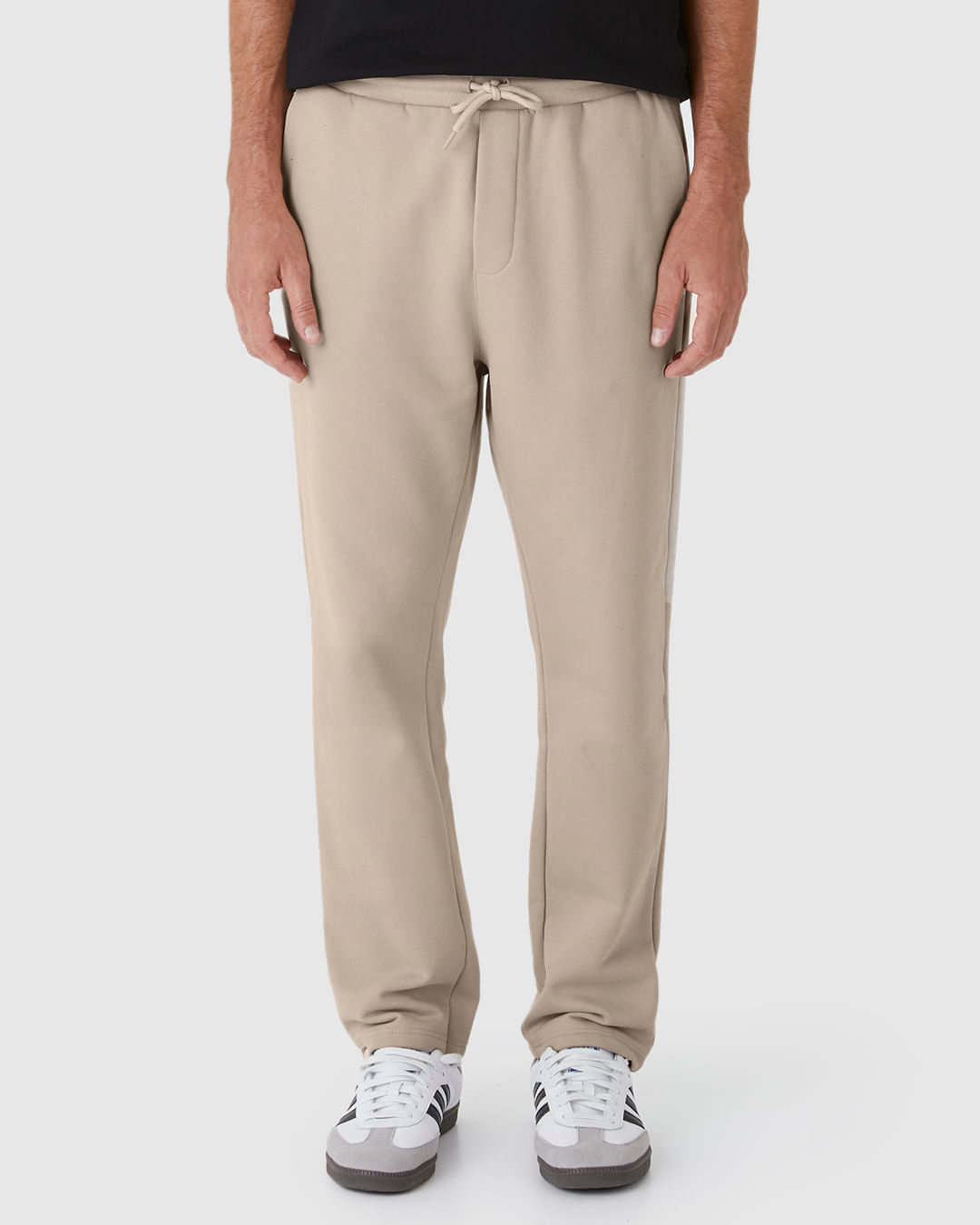 Calça Slim Masculina Em Moletom Flanelado - Imagem 24