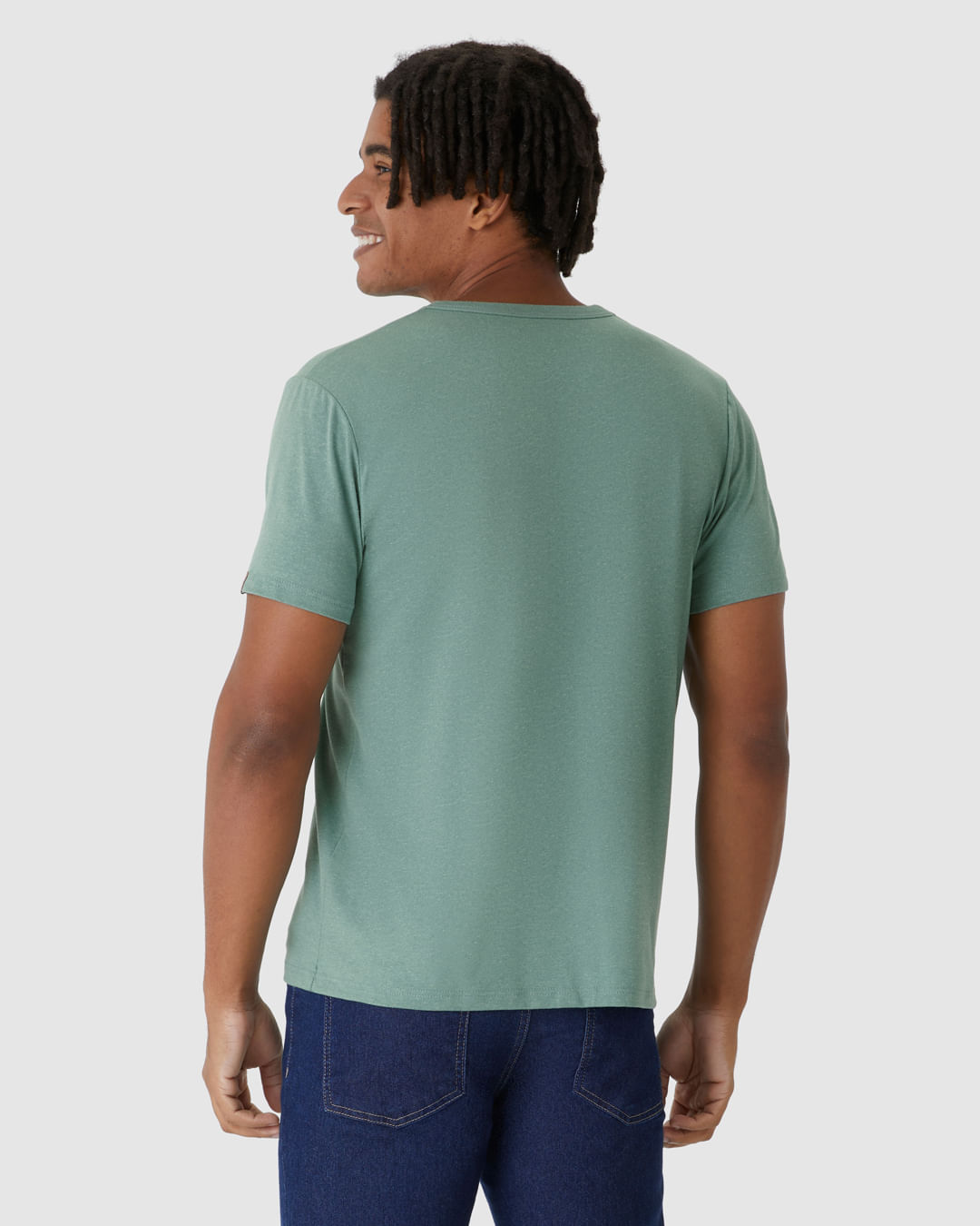 Camiseta Movimento Masculina Decote Redondo Em Malha Anti Odor - Imagem 5