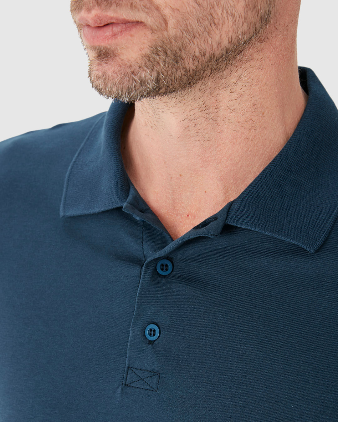 Camisa Polo Básica Masculina Em Algodão Pima - Imagem 18