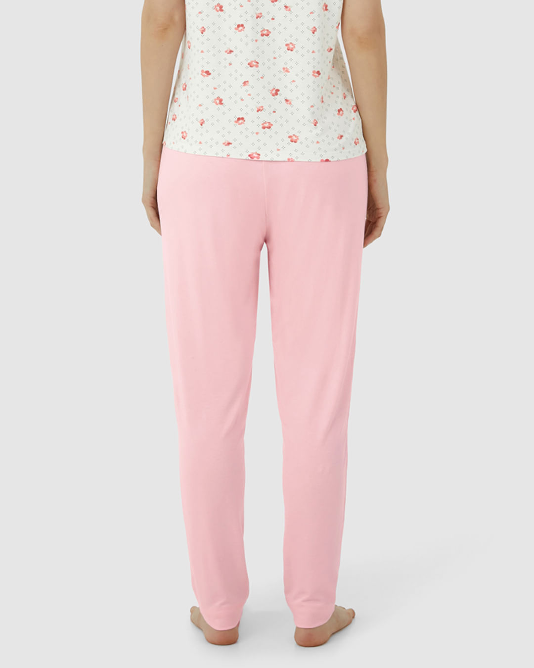 Calça Feminina De Pijama Em Malha Viscose Stretch - Imagem 5