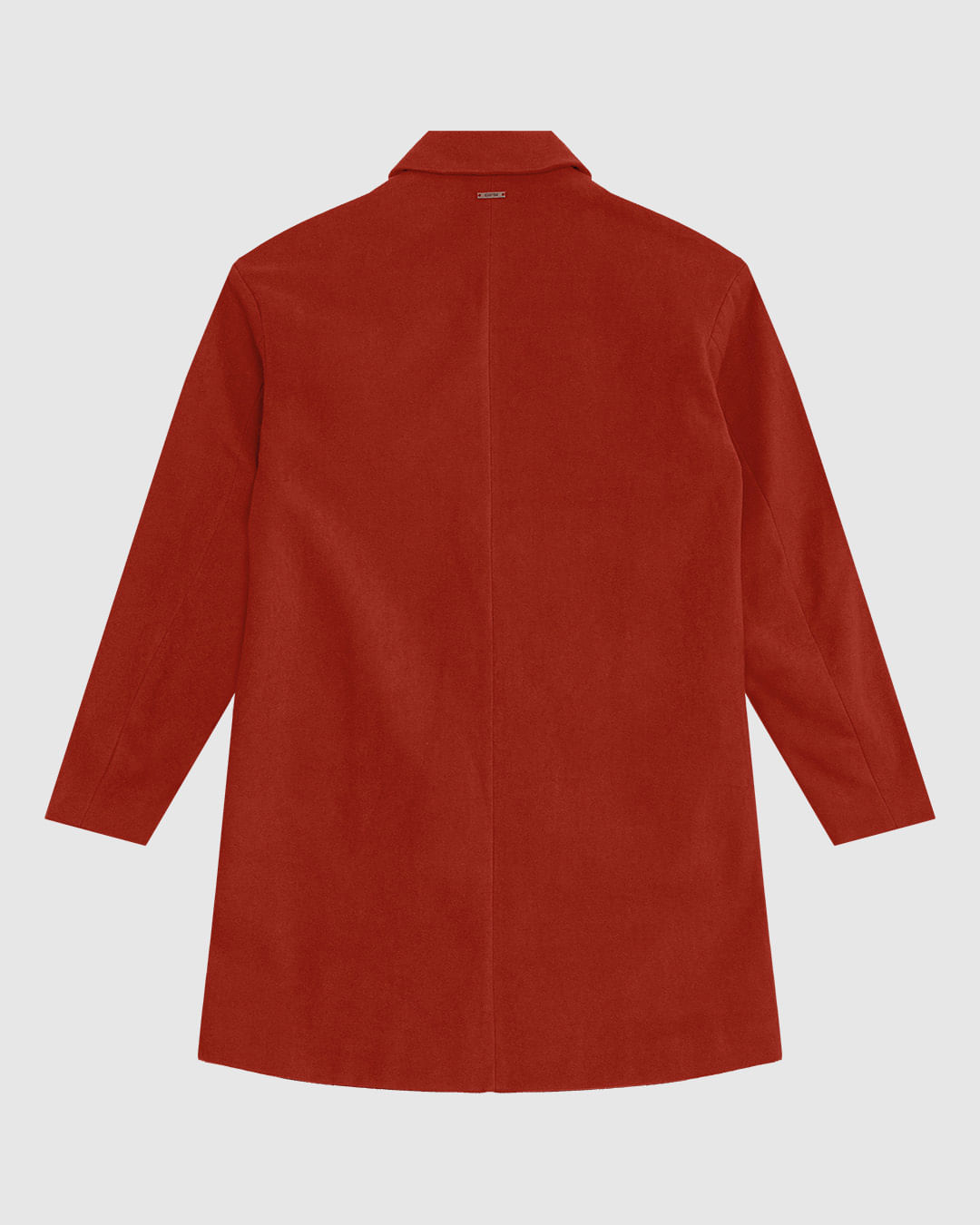 Casaco Feminino Alongado Com Bolsos Em Lã - ENFIM - Imagem 3