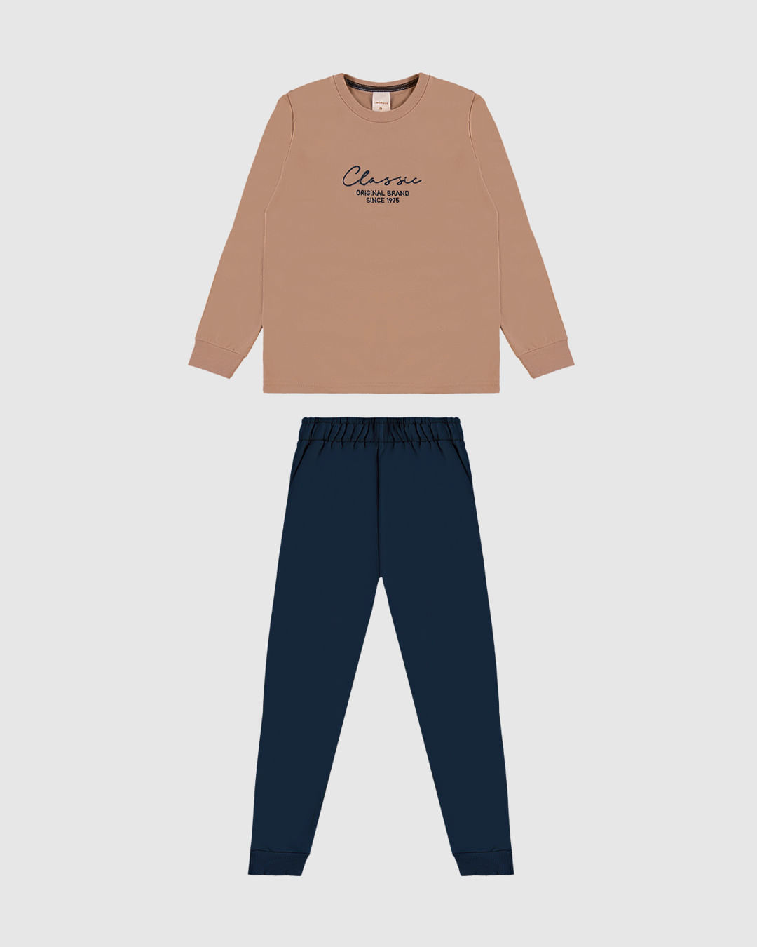 Conjunto Menino Camiseta Manga Longa Classic Em Algodão - Carinhoso - Imagem 10