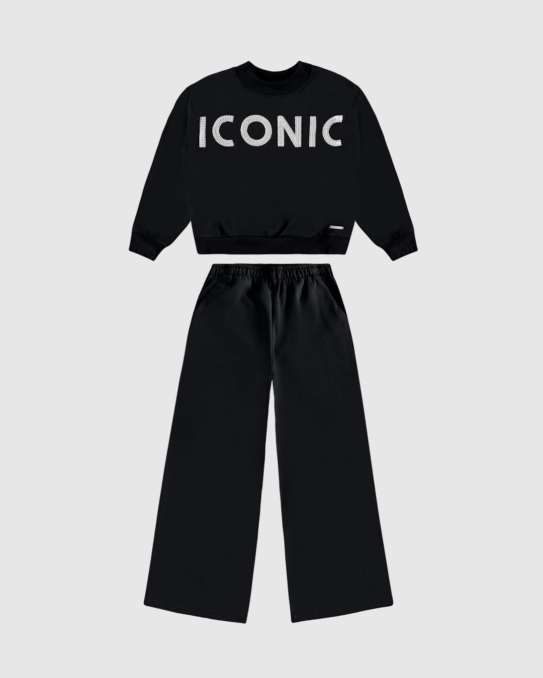 Conjunto Menina Iconic Em Moletom Stretch Flanelado - Carinhoso - Imagem 12