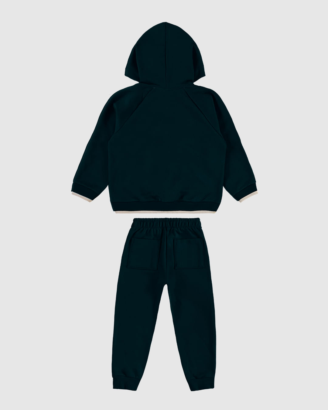 Conjunto Menino Blusão Estampa Bordada Em Moletom Flanelado - Carinhoso - Imagem 12