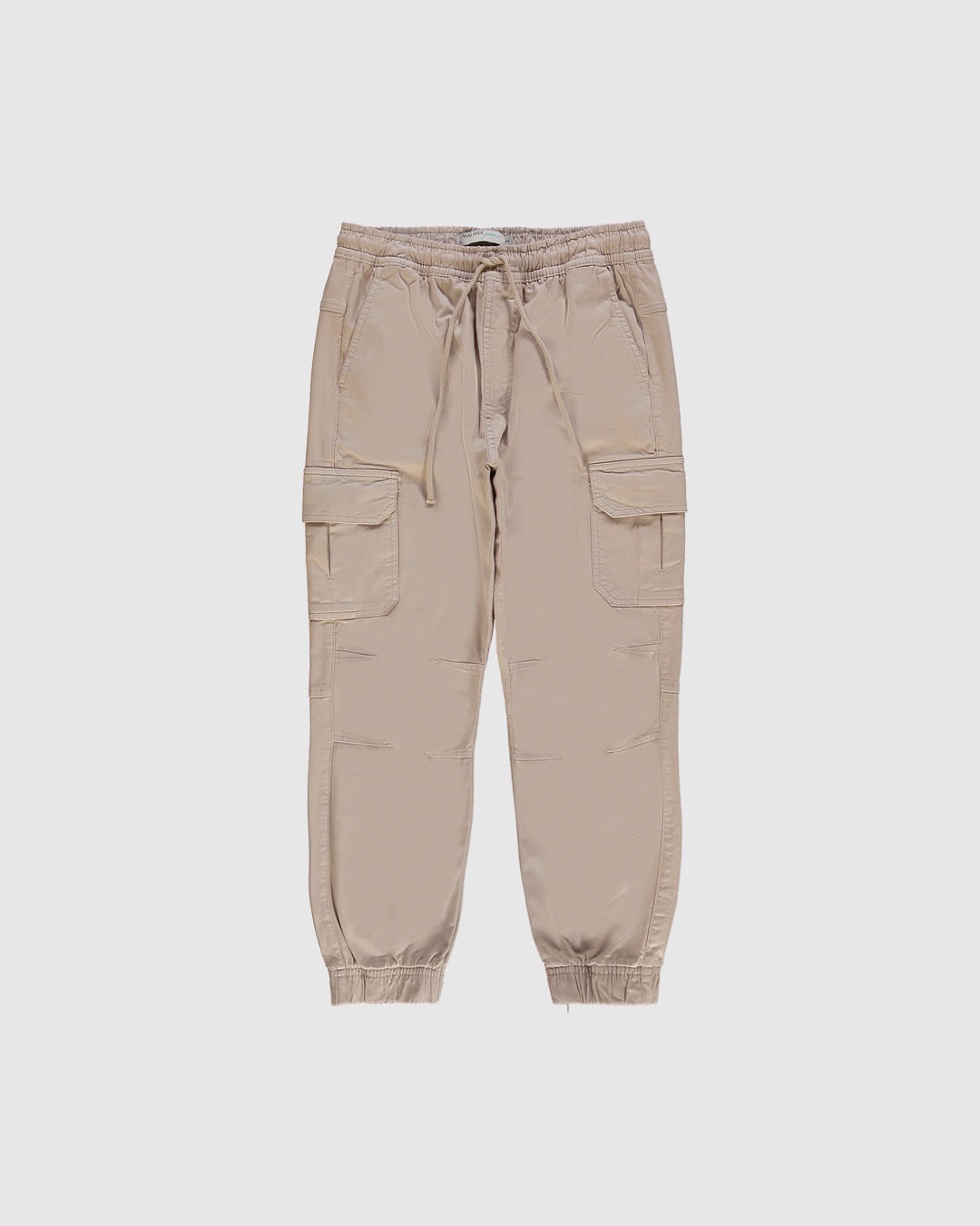 Calça Menino Jogger Cargo Em Sarja Com Elastano Malwee Kids - Imagem 3