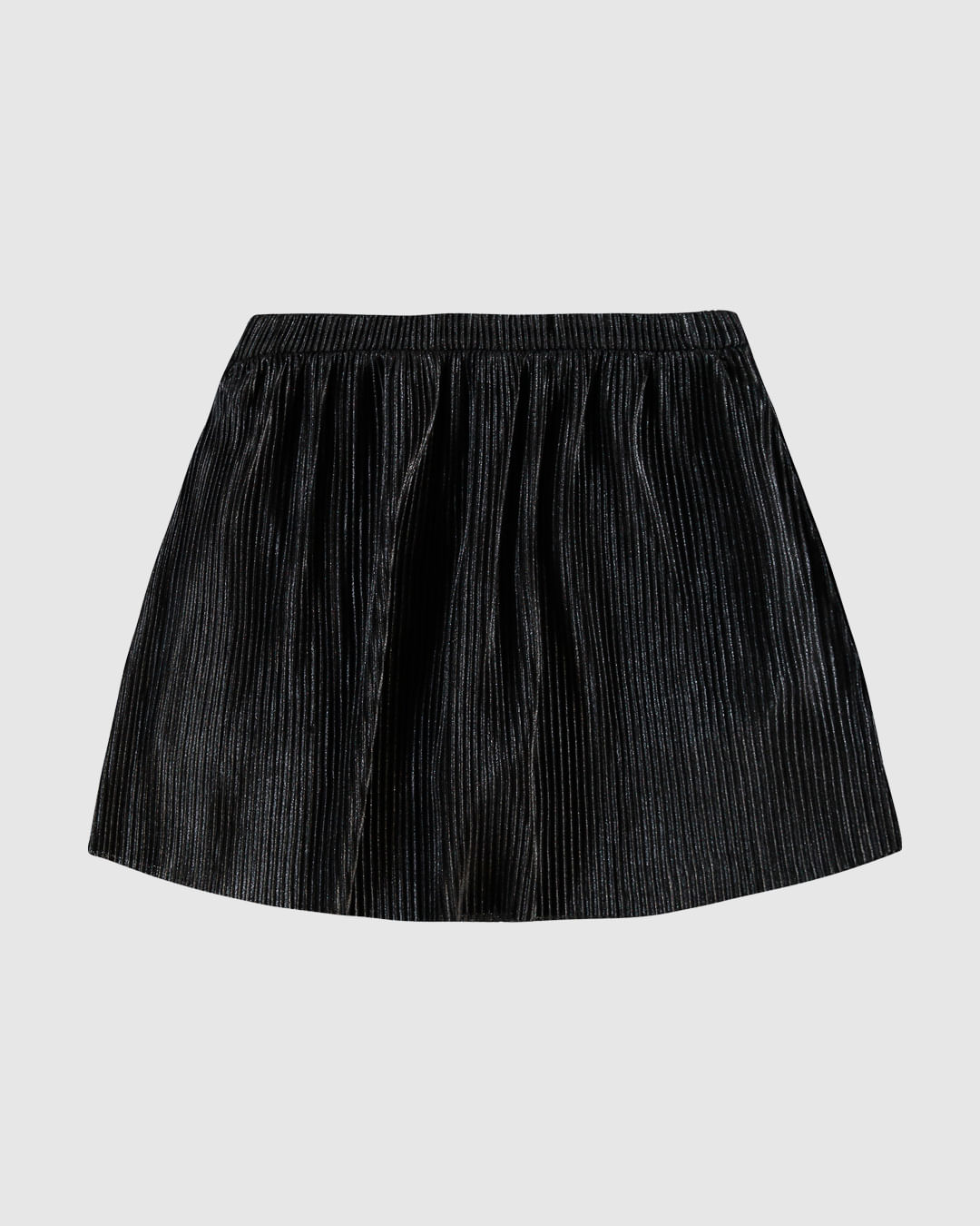 Saia Menina Rodada Em Tecido Plissado Malwee Kids - Imagem 7