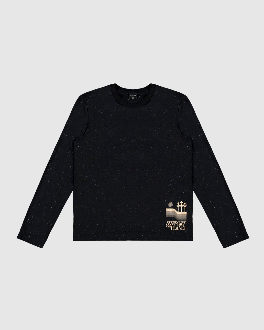 Camiseta Menino Manga Longa Em Malha Botonê Malwee Kids - Imagem 3